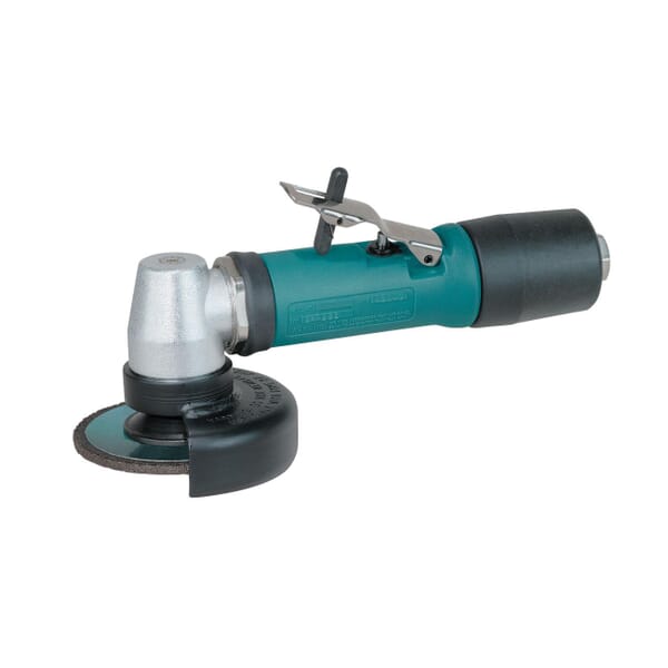 Dynabrade 52705 Geared Heavy Duty Depressed Center Wheel Grinder, 3 in Dia Wheel, 3/8-24 Male Arbor/Shank, 0.4 hp
