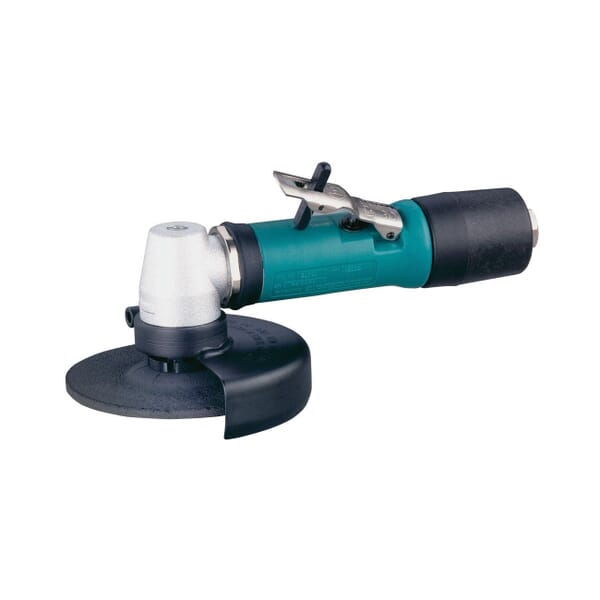 Dynabrade 52706 Geared Heavy Duty Depressed Center Wheel Grinder, 4 in Dia Wheel, 3/8-24 Male Arbor/Shank, 0.4 hp