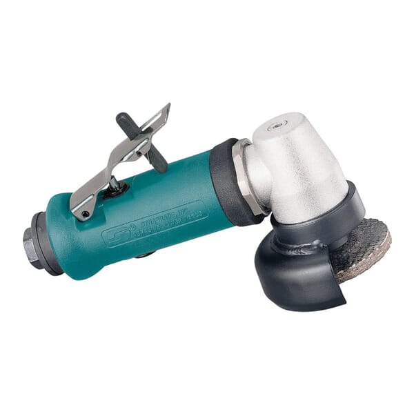 Dynabrade 52710 Depressed Center Wheel Grinder, 2 in Dia Wheel, 3/8-24 Male Arbor/Shank, 0.4 hp