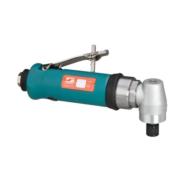 Dynabrade 54359 Geared Die Grinder, 1/4 in Collet, 0.7 hp, 41 scfm Air Flow, 90 psi, 18000 rpm Speed
