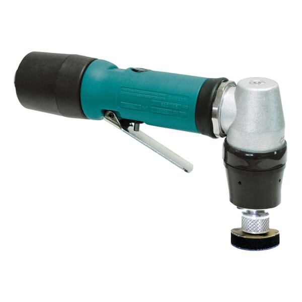 Dynabrade 58034 Geared Mini Orbital Sander, 1-1/4 in Pad, 0.4 hp, 21 scfm Air Flow, 90 psi