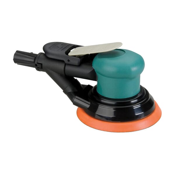 Dynabrade Dynorbital-Spirit 58054 Mesh Abrasive System, 5 in, 14 scfm Air Flow, 90 psi, Hook and Loop Pad Grip Method