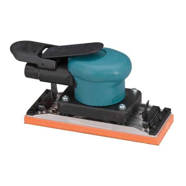 Dynabrade Dynabug II 58507 Non-Vacuum Random Orbital Sander, 2-3/4 x 7 in Rectangle Pad, 13 scfm Air Flow, 90 psi