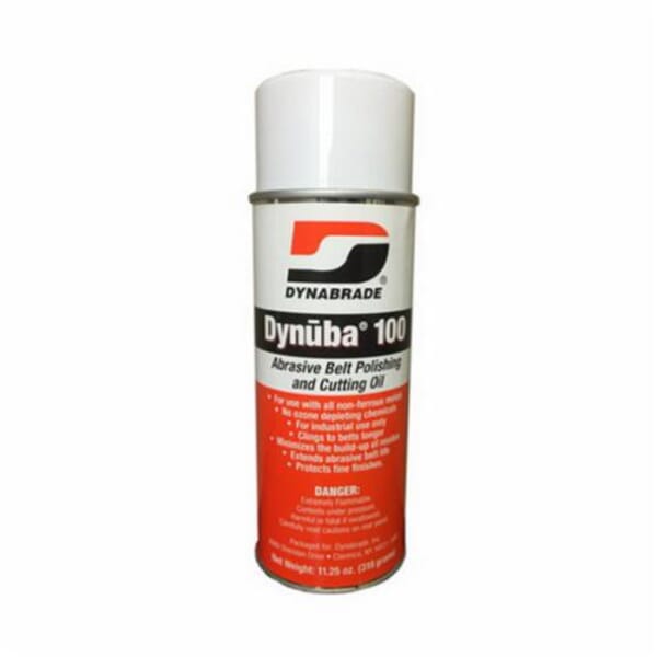 Dynabrade Dynuba 60000 Dynuba 100 Cleaning and Polishing Oil, 11.25 oz Aerosol Can, Clear Reddish, Medium Grade, 80 Grit
