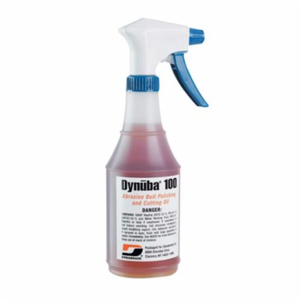 Dynabrade Dynuba 60001 Dynuba 100 Cleaning and Polishing Oil, 1 gal Can, Clear Reddish, Medium Grade, 80 Grit