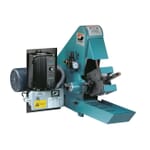Dynabrade 64881 Variable Speed Versatility Grinder With Efficient Through-Housing Vacuum Port, 72 in L x 1/4 to 2 in W Belt, Forward to Reverse Belt Orientation, 1 hp
