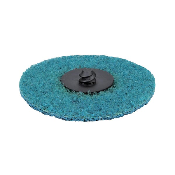 Dynabrade 78290 Soft Type Unitized Non-Woven Abrasive Quick-Change Disc, 2 in Dia Disc, Fine Grade, Silicon Carbide Abrasive, Locking/Type R Attachment