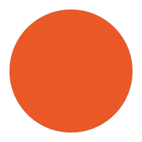 Dynabrade DynaCut 79815 Extreme Orange Best Tier Coated Non-Vacuum Abrasive Hook and Loop Face Disc, 3 in Dia Disc, 80 Grit, P Grade, Aluminum Oxide Abrasive, Film Backing
