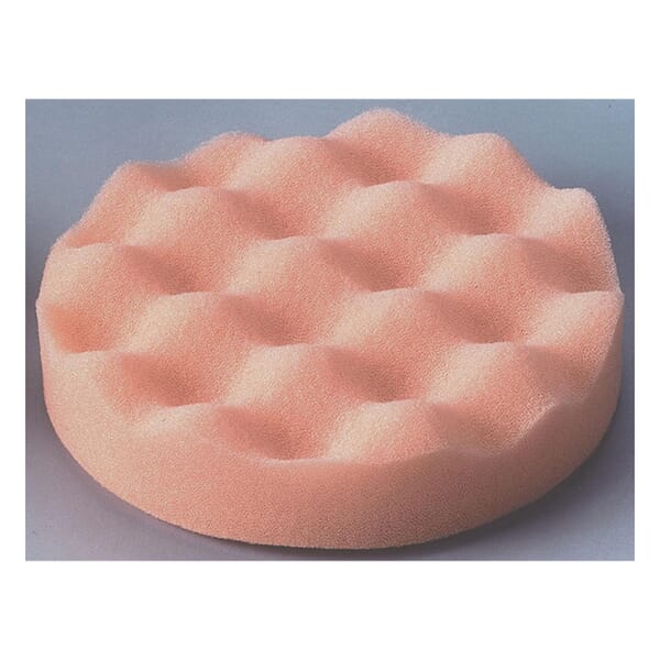 Dynabrade 90063 Non-Vacuum Waffle Polishing Pad, 5-1/4 in OAD, Hook Face Attachment, Foam Pad