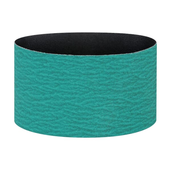 Dynabrade DynaCut 90273 Coated Abrasive Belt, 3-1/2 in W x 15-1/2 in L, 80 Grit, Medium Grade, Zirconia Alumina Abrasive, Cloth Backing