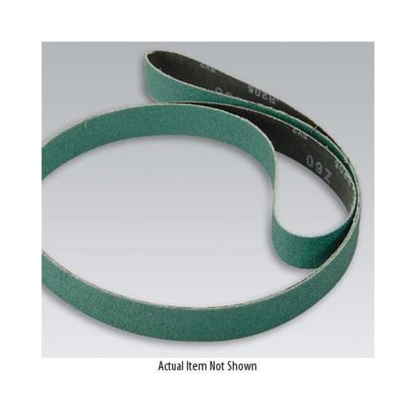 Dynabrade 90349 Belt, 2 in W Belt x 45 in L, 60 Grit, Aluminum Oxide Abrasive, Cloth Backing