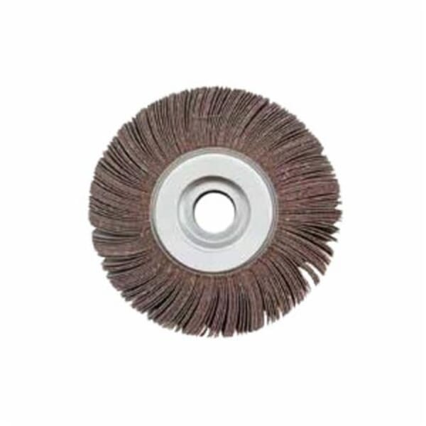 Dynabrade DynaCut 90851 Unmounted Coated Flap Wheel With Flange, 4 in Dia Wheel, 4 in W Face, 80 Grit, Medium Grade, Aluminum Oxide Abrasive