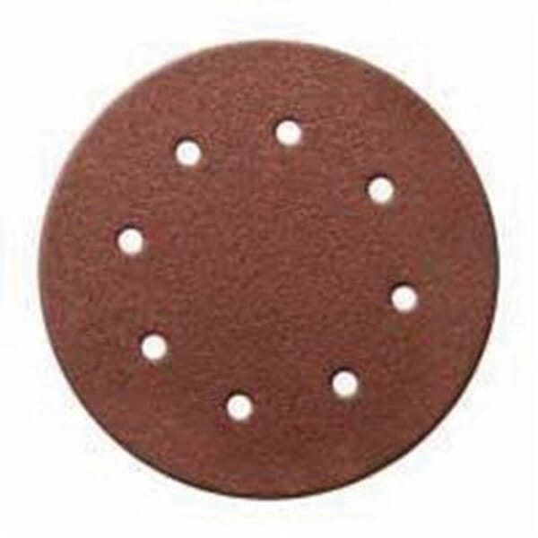 Dynabrade DynaCut 91247 Vacuum PSA Coated Abrasive Disc, 8 in Dia Disc, 40 Grit, Coarse Grade, Premium Aluminum Oxide Abrasive, Paper Backing