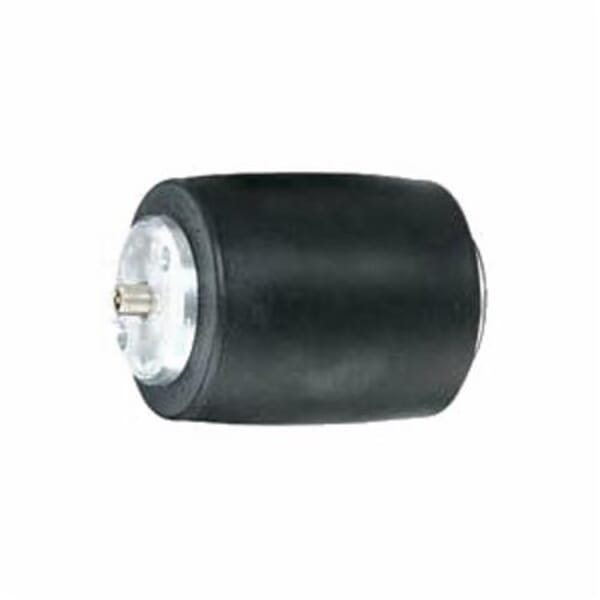 Dynabrade Dynacushion 92858 Standard Pneumatic Wheel, For Use With Dynabrade Vacuum System, 3 x 7-3/8 in Belt, 2-1/4 in Dia, 3 in W Wheel
