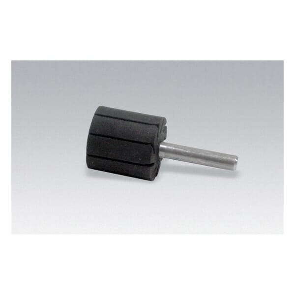 Dynabrade 92918 Slotted Wheel, For Use With 51202 Straight-Line Buffer, 2 in Dia x 2 in W, 1/4 in