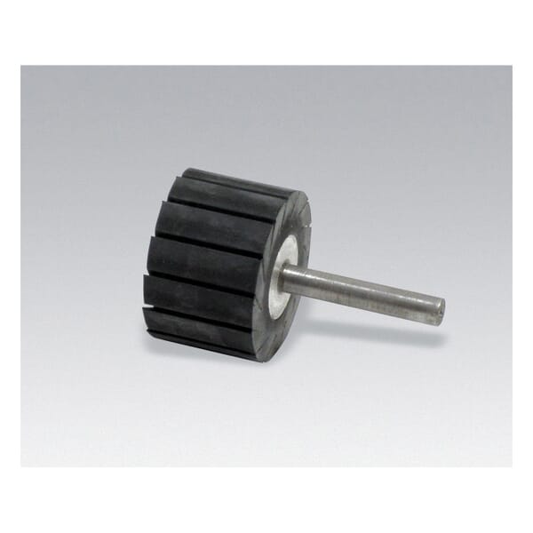 Dynabrade 92913 Slotted Wheel, For Use With 52664, 52674 and 52685 Straight-Line Die Grinders, 1/4 in, 1-1/2 in Dia x 1 in W Coated Abrasive Band and Wheel