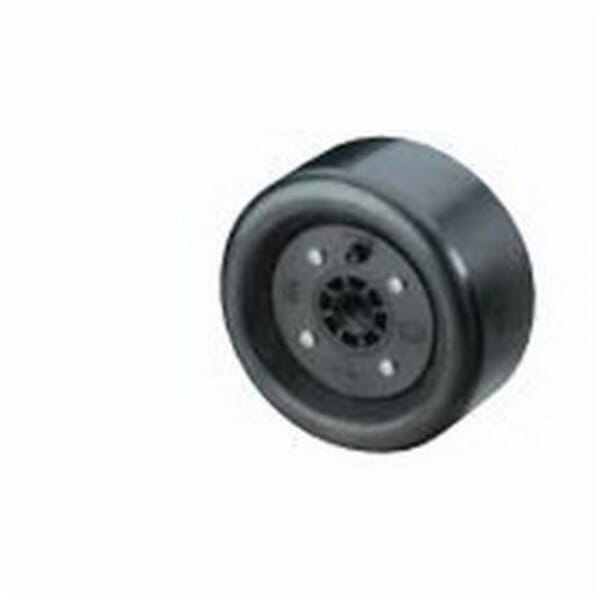 Dynabrade Dynacushion 92936 Standard Pneumatic Wheel, For Use With Dynastraight 13206 Finishing Tool, 1/2 to 3/4 in Arbor, 5 in Dia x 2-3/4 in W Wheel