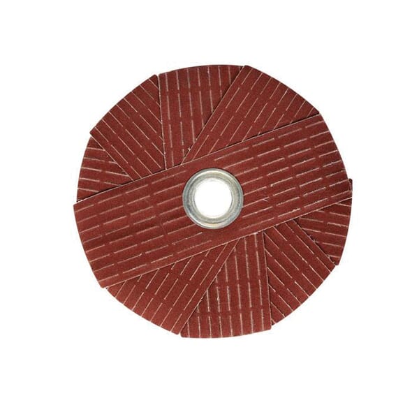 Dynabrade DynaCut 93243 Lightweight Dyninger Coated Sanding Star, 8 in Dia Star, 1 in Eyelet, 80 Grit, Medium Grade, Aluminum Oxide Abrasive