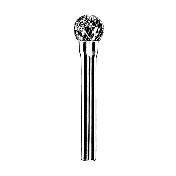 Dynabrade DynaBurr 93342 Carbide Burr, Ball Head, 1/8 in Dia Head, 1/8 in L of Cut, Double Cut