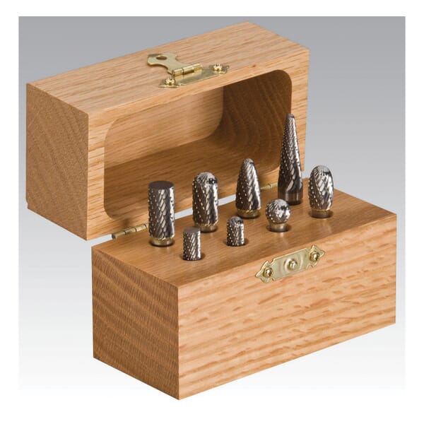 Dynabrade DynaBurr 93350 Burr Kit, 8 Pieces