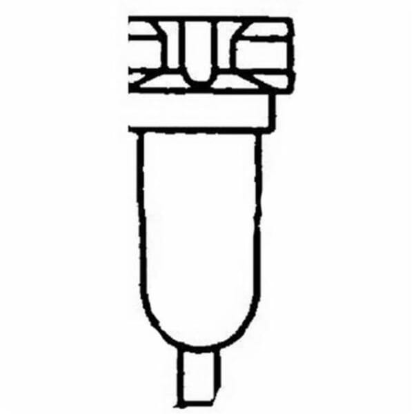 Dynabrade 95078 Close Nipple, For Use With VirtuScaler Webscaler 30200 Air Motor