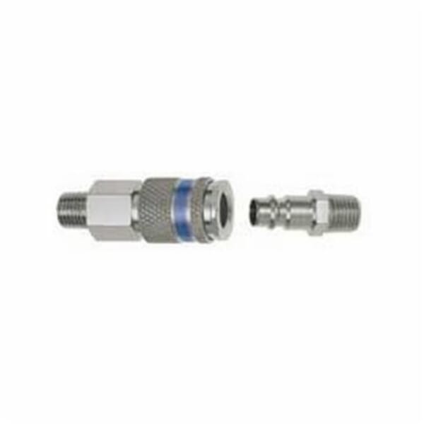 Dynabrade 95685 Coupler/Plug Assembly, For Use With Dynabrade Coupler/Plug Assemblies, 1/4 in, 1/4 in MNPT, 1/4 in Plug, 1/4 in MNPT