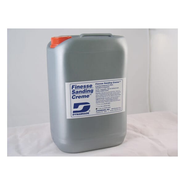 Dynabrade 95725 Finesse Sanding Creme, For Use With Dynabrade Buffer, 1 gal Can