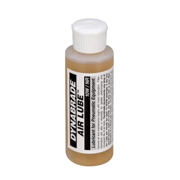 Dynabrade 95821 Air Lube, 4 oz Bottle, Mild Petroleum Odor/Scent, Liquid Form, Amber