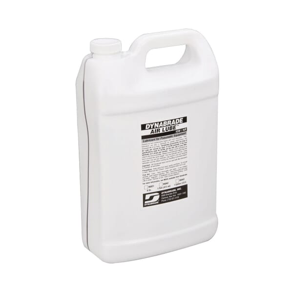 Dynabrade 95843 Air Lubricant, 1 gal Can, Mild Petroleum Odor/Scent, Liquid Form, Amber