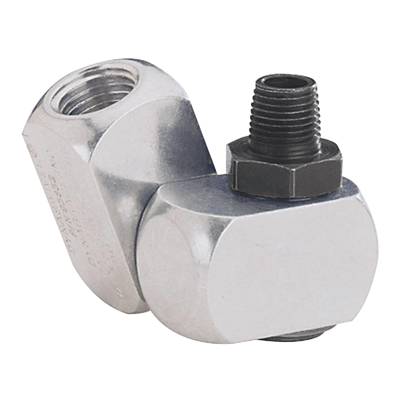 Dynabrade 95852 Swivel Fitting, 1/8 in NPT Connection, 25 scfm Flow Rate, Aluminum