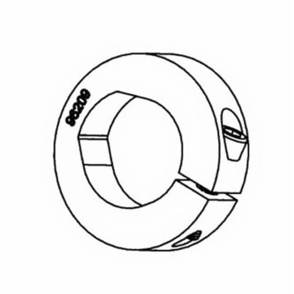 Dynabrade 96209 Clamp Ring Assembly, For Use With Extension Vacuum Cut-Off Tool