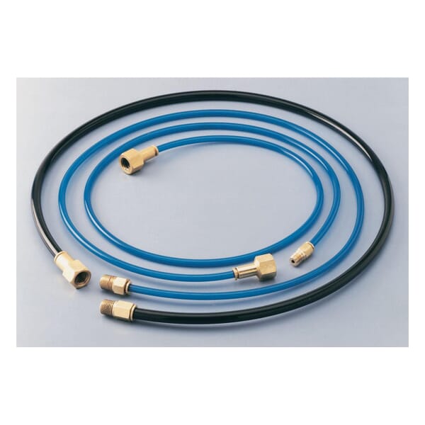 Dynabrade 96224 Swivel Air Line Hose, For Use With Dynabrade Air Supply Systems, 1/4 in ID x 3/8 in OD