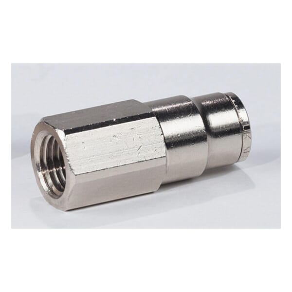 Dynabrade 96228 Swivel Press-On Fitting, For Use With 3/8 in ID Hose, 1/4 in FNPT