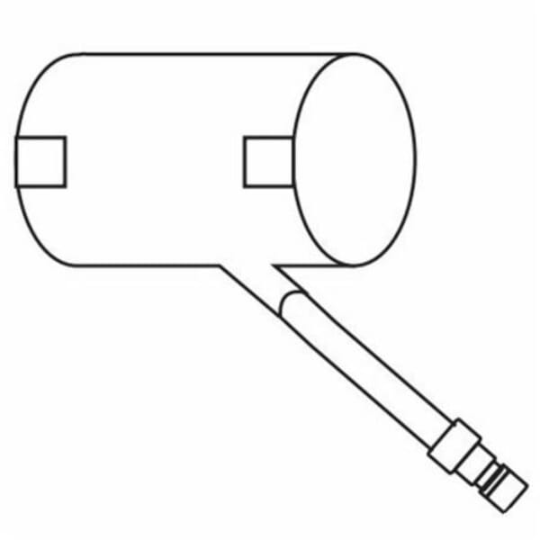 Dynabrade 96394 Coaxial Vacuum/Air Cuff, For Use With Portable Vacuum, 1-1/4 in