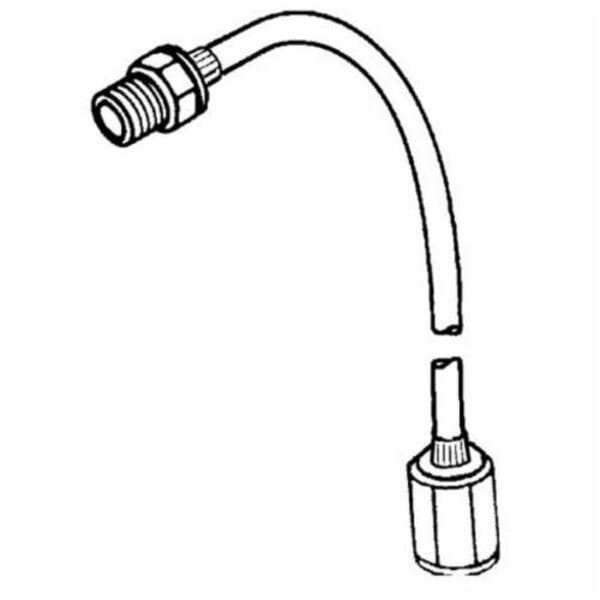 Dynabrade 96455 Air Hose Assembly, 1/4 in ID, 3 ft L
