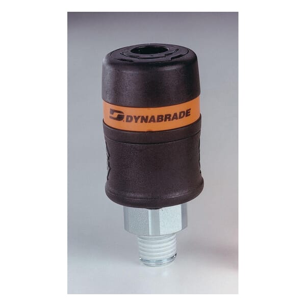 Dynabrade 97571 Safety Coupler, For Use With Dynabrade 98271 and 98272 Plugs, 1/2 in MNPT