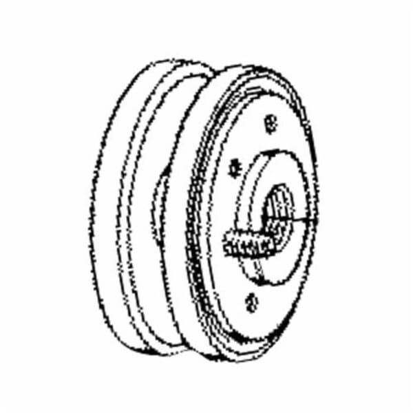 Dynabrade 98080 Hub, For Use With Dynacushion 92824 and 92827 Pneumatic Wheels, 1/2-13 Arbor