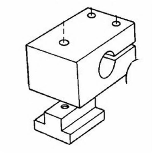 Dynabrade 98493 T-Nut, For Use With 65750 and 65751 Precision Tool Post Grinder