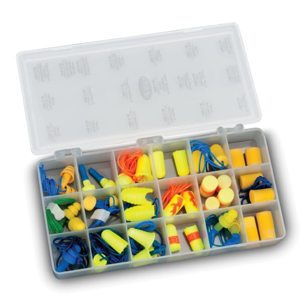 E-A-R 7100009712 Listen Up Sample Box, For Use With 3M Earplug Samples