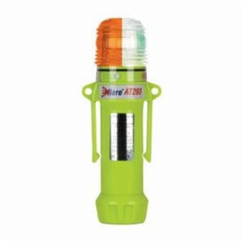 E-flare 939-AT293-A/W Dual Flashing Safety and Emergency Beacon, LED Lamp, Amber/White, ANSI Class 1, NFPA Division 2/Zone 2, PROP65: <warning message>