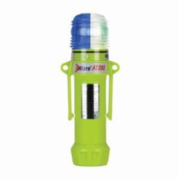 E-flare 939-AT293-B/W Dual Flashing Safety and Emergency Beacon, LED Lamp, Blue/White, ANSI Class 1, NFPA Division 2/Zone 2, PROP65: <warning message>