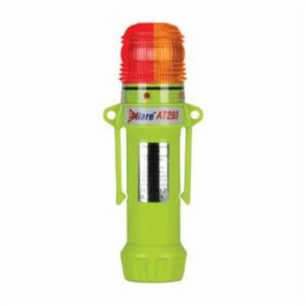 E-flare 939-AT293-R/A Dual Flashing Safety and Emergency Beacon, LED Lamp, Amber/Red, ANSI Class 1, NFPA Division 2/Zone 2, PROP65: <warning message>