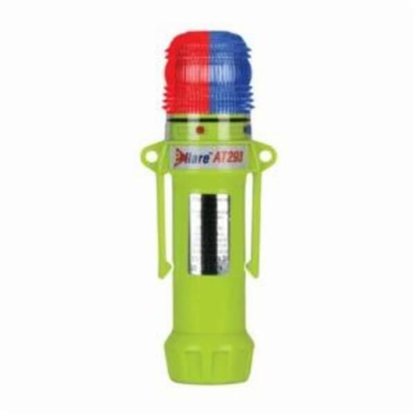 E-flare 939-AT293-R/B Dual Flashing Safety and Emergency Beacon, LED Lamp, Blue/Red, ANSI Class 1, NFPA Division 2/Zone 2, PROP65: <warning message>