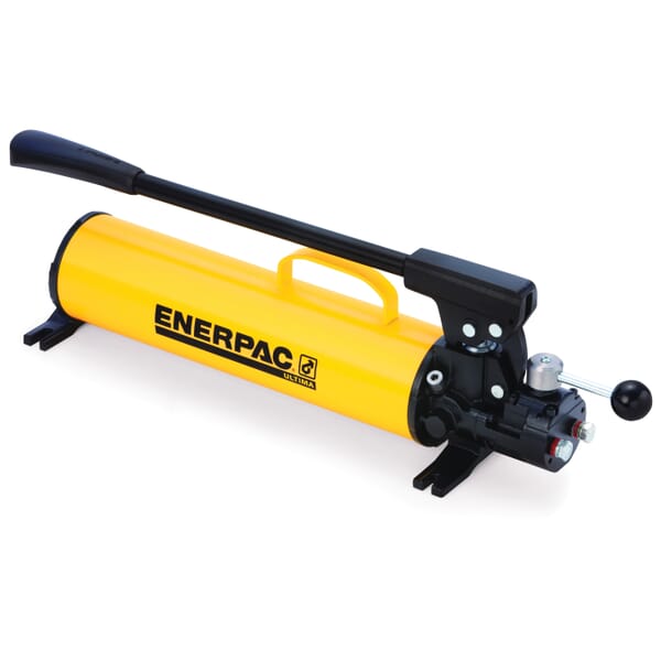 Enerpac P-84 P-Series ULTIMA 2-Speed 2-Stage Hydraulic Hand Pump, 134 cu-in Tank