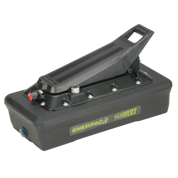 Enerpac PATG-1105N Compact Air Powered Hydraulic Pump, 12 scfm Air Flow, 60 to 10 cu-in/min Oil Displacement Rating, 1/4-18 FNPT Air Inlet