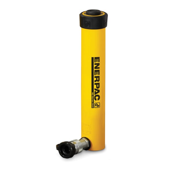 Enerpac RC-258 DUO General Purpose Single Acting Hydraulic Cylinder, 25 ton Capacity, 2.56 in Dia Bore, 8-1/4 in L Stroke, 12-3/4 in H Retract, 2.56 in Dia Rod, 700 bar