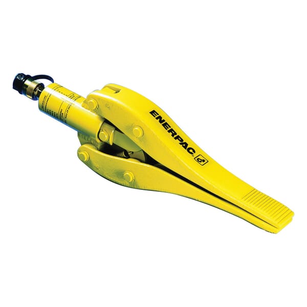 Enerpac WR-15 WR Series Single Acting Spring Return Hydraulic Wedge and Spread Cylinder, 549 mm L x 157 mm H, 0.75 ton x 292 mm Spreading, Steel Jaw