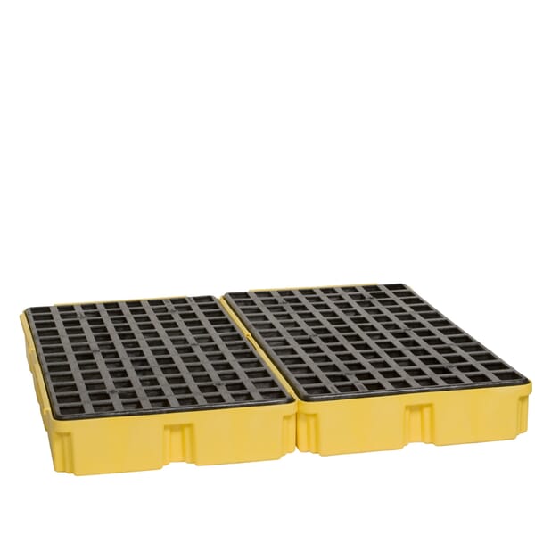 Eagle Manufacturing 1634 2-Piece Modular Platform, 4 Drums, 30 gal Spill, 10000 lb Load, HDPE
