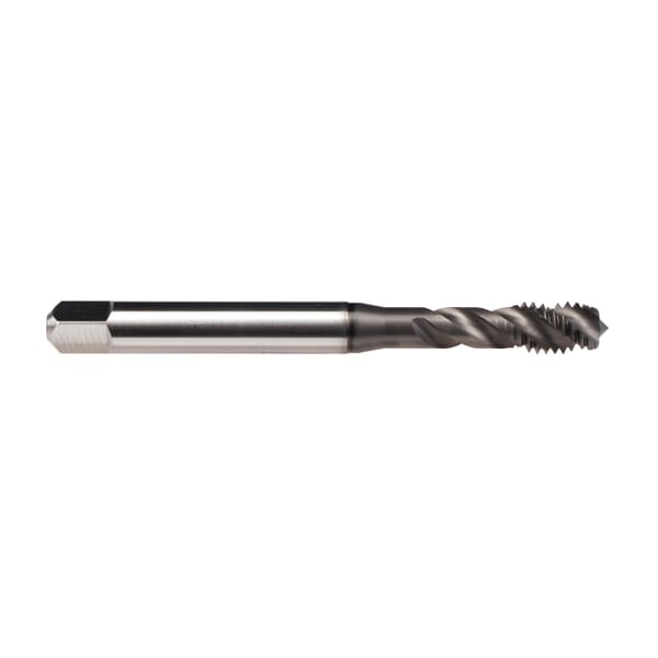 Self-Lock BU51C400.5715 Enorm 1-Z/E SELF-LOCK BU51C400 Form E Fast Reinforced Shank Spiral Flute Tap, Right Hand Cutting, 3/8-24 Thread, Bottoming Chamfer, Right Hand Flute Direction, 4 Flutes, GLT-1 Coated, HSS-E