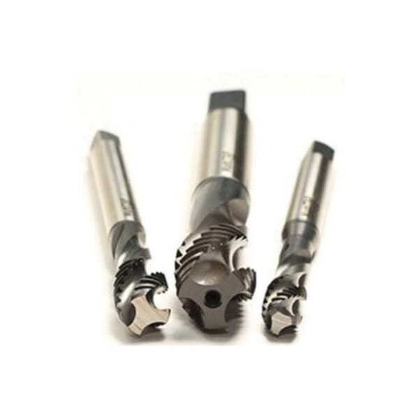 MultiTAP MULTITAP B4933200.0040 Form C Spiral Flute Tap, Right Hand Cutting, M4x0.7 Thread, Semi-Bottoming Chamfer, Right Hand Flute Direction, 3 Flutes, Ne2 Coated, HSS-E